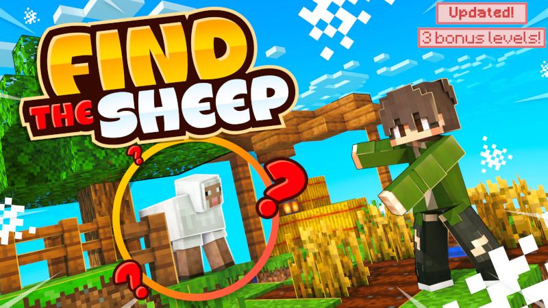 Find The Sheep on the Minecraft Marketplace by Skilendarz Find The Sheep on the Minecraft Marketplace by Skilendarz