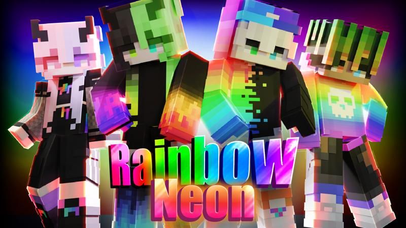 Rainbow Neon on the Minecraft Marketplace by Nitric Concepts Rainbow Neon on the Minecraft Marketplace by Nitric Concepts
