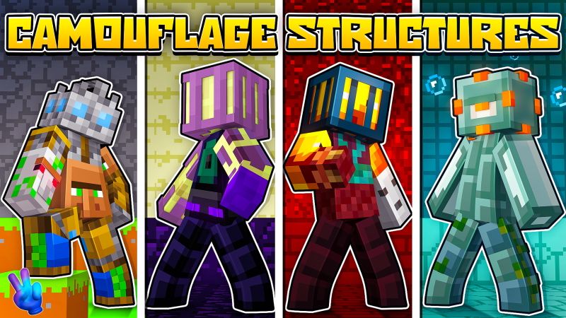 Camouflage Structures on the Minecraft Marketplace by Gamefam Camouflage Structures on the Minecraft Marketplace by Gamefam