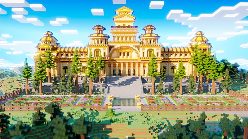 Golden Palace on the Minecraft Marketplace by Odyssey Builds Golden Palace on the Minecraft Marketplace by Odyssey Builds