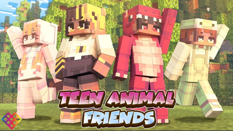 Teen Animal Friends on the Minecraft Marketplace by Rainbow Theory