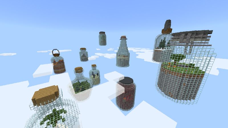 Skyblock Bottles by 4KS Studios