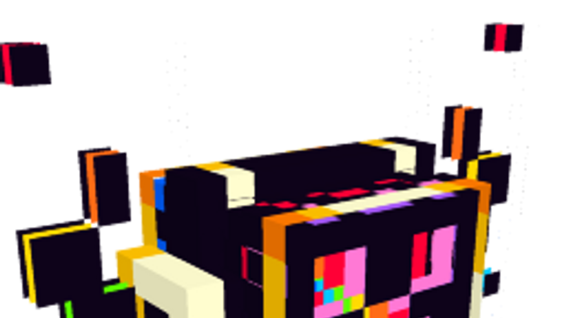 Golden RGB Creeper on the Minecraft Marketplace by SandBlock Studios