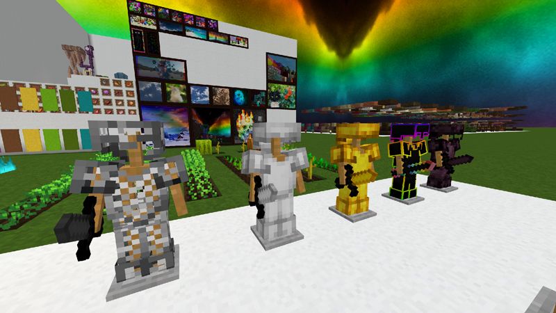 Rainbow Eclipse PvP Pack by CubeCraft Games