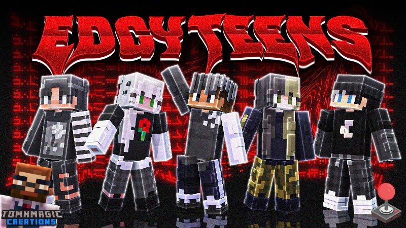 Edgy Teens on the Minecraft Marketplace by Tomhmagic Creations