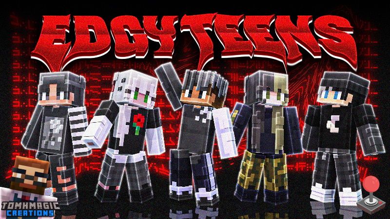 Edgy Teens on the Minecraft Marketplace by Tomhmagic Creations Edgy Teens on the Minecraft Marketplace by Tomhmagic Creations