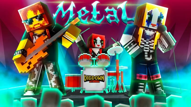 Metal on the Minecraft Marketplace by Dig Down Studios Metal on the Minecraft Marketplace by Dig Down Studios
