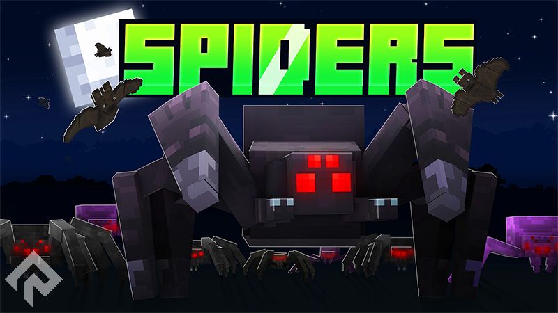 SPIDERS on the Minecraft Marketplace by RareLoot SPIDERS on the Minecraft Marketplace by RareLoot