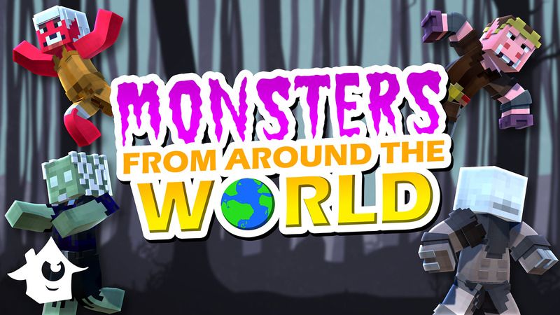 Monsters from around the world on the Minecraft Marketplace by House of How