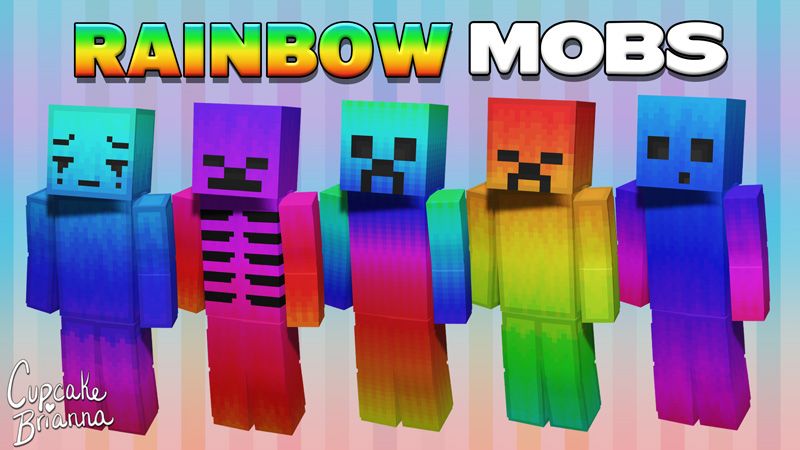 Rainbow Mobs HD Skin Pack