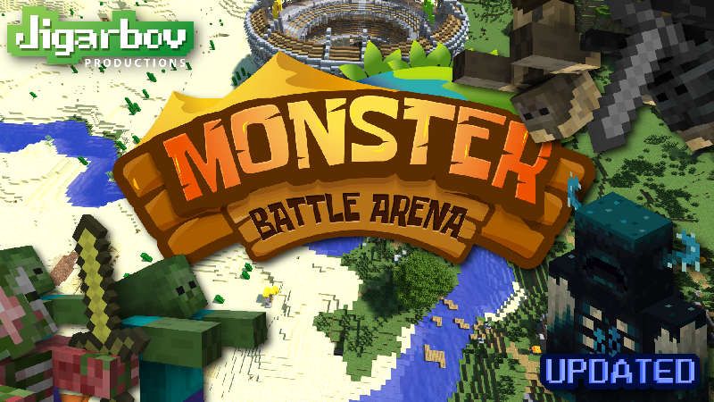 Monster Battle Arena on the Minecraft Marketplace by Jigarbov Productions