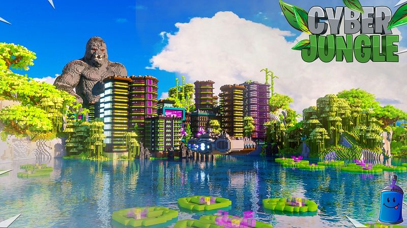 Cyber Jungle on the Minecraft Marketplace by Street Studios Cyber Jungle on the Minecraft Marketplace by Street Studios
