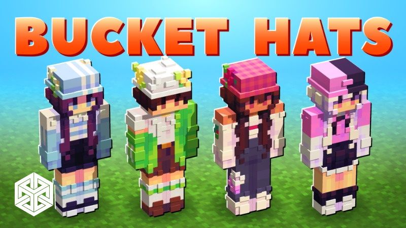 Bucket Hats on the Minecraft Marketplace by Yeggs