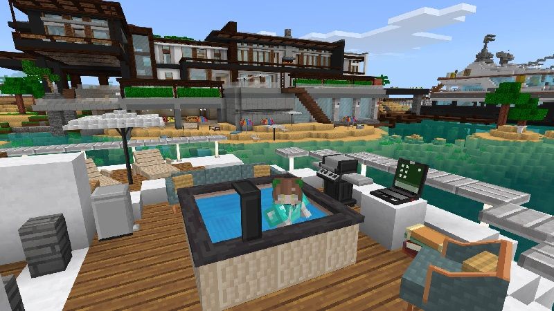 Modern Mansion: Noob vs Pro by TNTgames