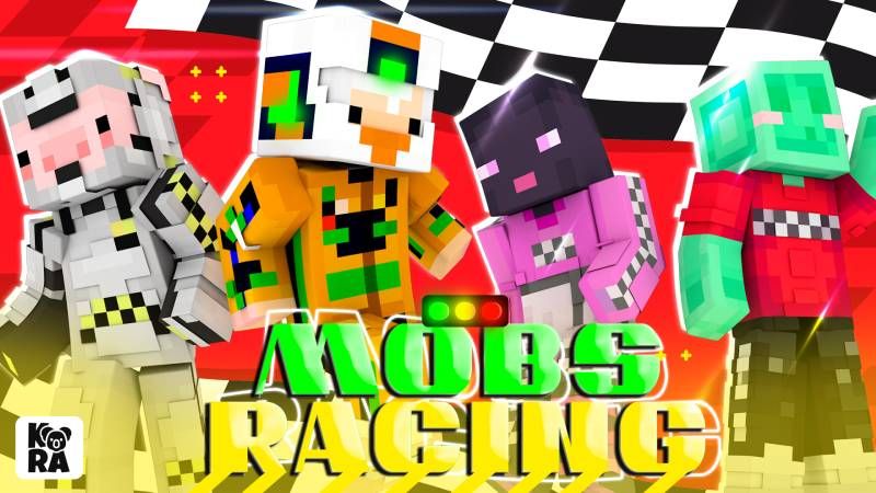 Mobs Racing on the Minecraft Marketplace by Kora Studios Mobs Racing on the Minecraft Marketplace by Kora Studios
