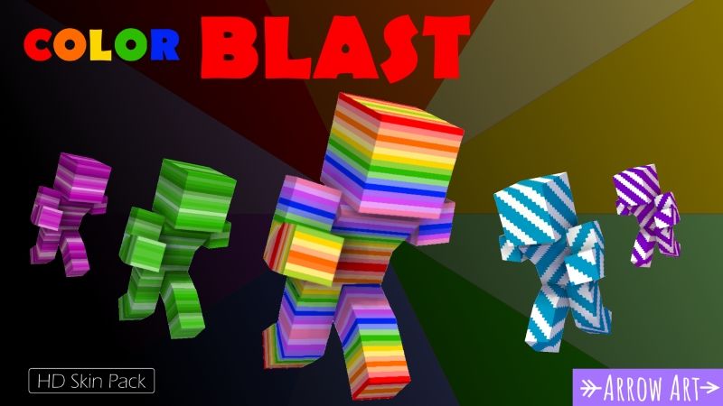 Color Blast on the Minecraft Marketplace by Arrow Art Games Color Blast on the Minecraft Marketplace by Arrow Art Games