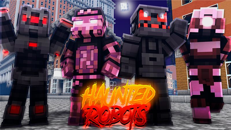 Haunted Robots on the Minecraft Marketplace by PixelOneUp Haunted Robots on the Minecraft Marketplace by PixelOneUp