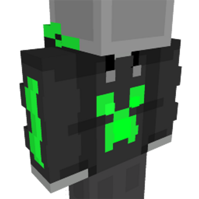 RGB Creeper Hoodie on the Minecraft Marketplace by Glorious Studios
