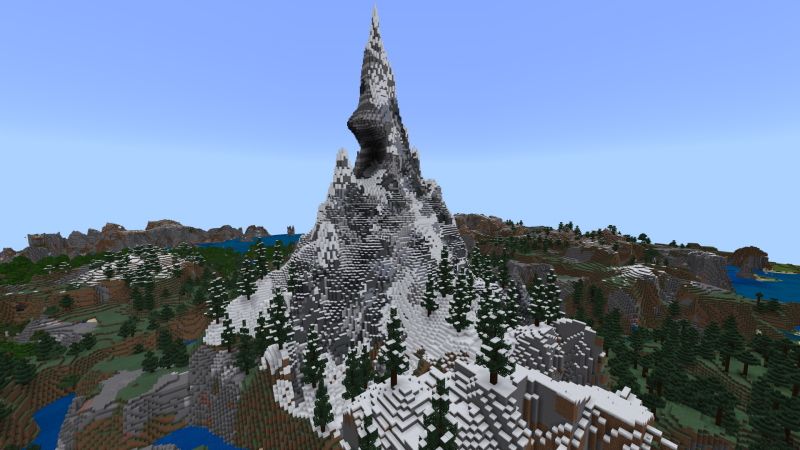 Secret Mountain Base by CubeCraft Games