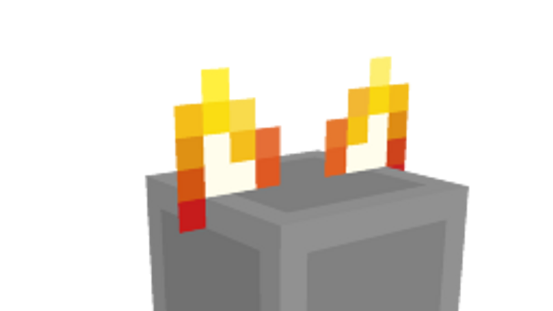 Fire Kitty Ears on the Minecraft Marketplace by Lebleb