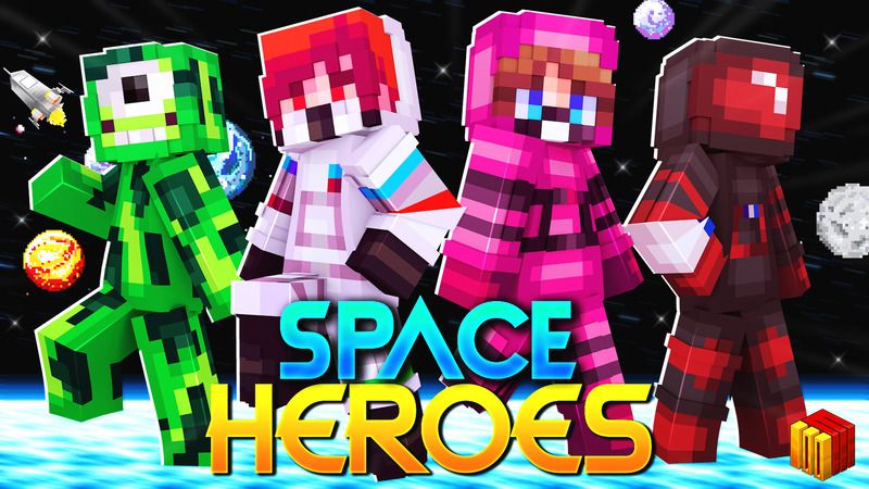 Space Heroes on the Minecraft Marketplace by 100Media