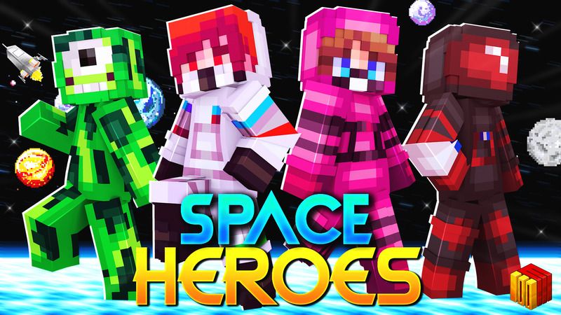 Space Heroes on the Minecraft Marketplace by 100Media Space Heroes on the Minecraft Marketplace by 100Media