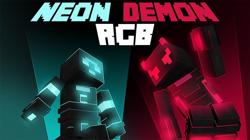 Neon Demon RGB on the Minecraft Marketplace by Block Factory Neon Demon RGB on the Minecraft Marketplace by Block Factory