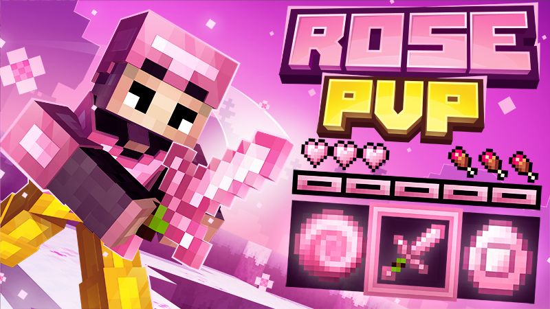Rose 16x PvP Pack on the Minecraft Marketplace by CubeCraft Games