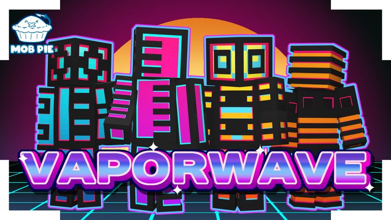 Vaporwave on the Minecraft Marketplace by Mob Pie Vaporwave on the Minecraft Marketplace by Mob Pie
