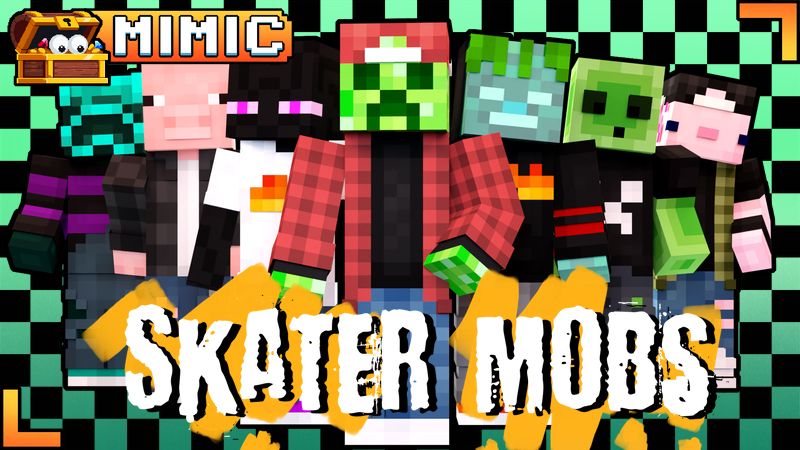 Skater Mobs on the Minecraft Marketplace by Mimic Skater Mobs on the Minecraft Marketplace by Mimic
