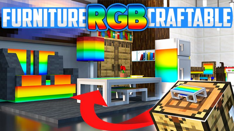 FURNITURE RGB CRAFTABLE on the Minecraft Marketplace by 4KS Studios