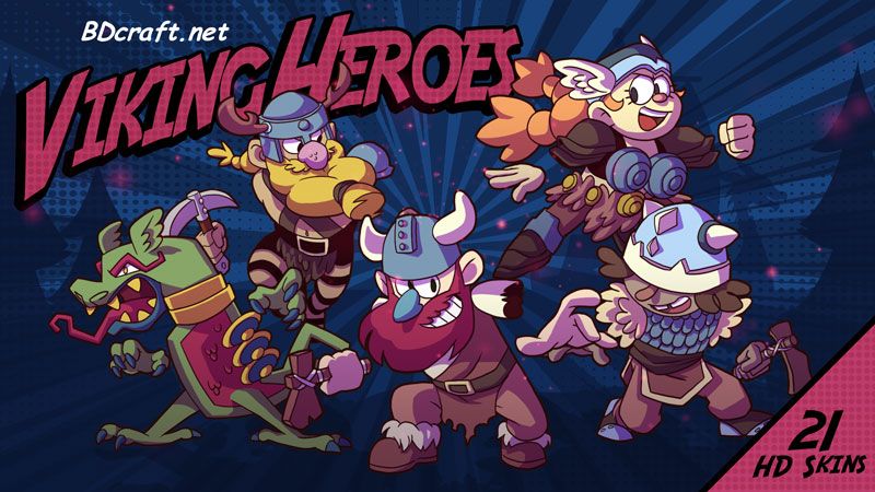Viking Heroes Skins on the Minecraft Marketplace by BDcraft Viking Heroes Skins on the Minecraft Marketplace by BDcraft