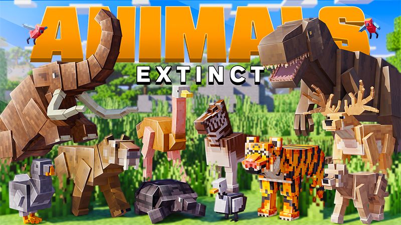 Extinct Animals on the Minecraft Marketplace by Cypress Games Extinct Animals on the Minecraft Marketplace by Cypress Games