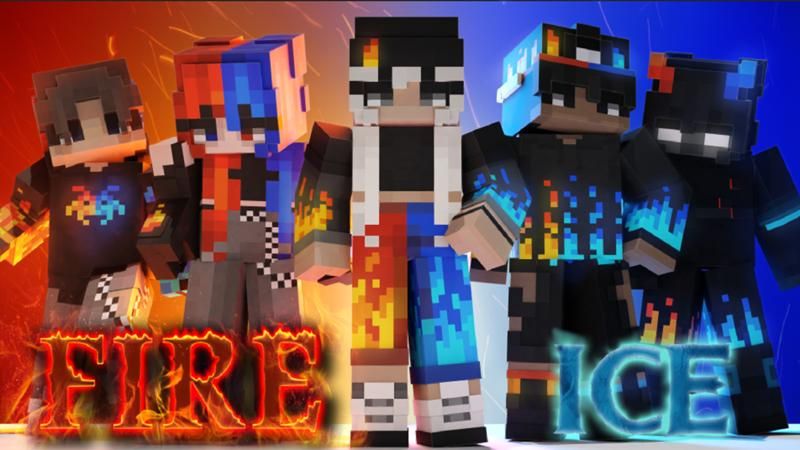 Fire and Ice on the Minecraft Marketplace by Nitric Concepts Fire and Ice on the Minecraft Marketplace by Nitric Concepts