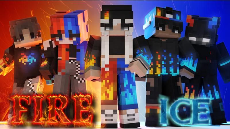 Fire and Ice Minecraft Skins