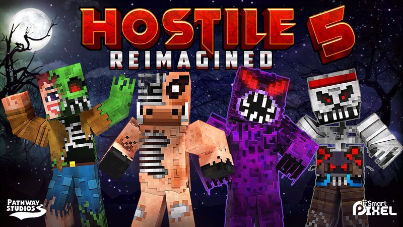 Hostile Reimagined 5 on the Minecraft Marketplace by Pathway Studios