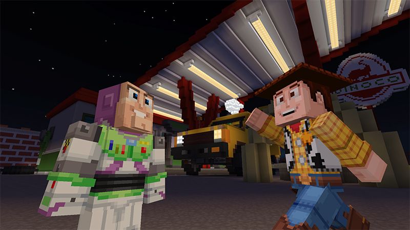 Toy Story Mash-up by Minecraft