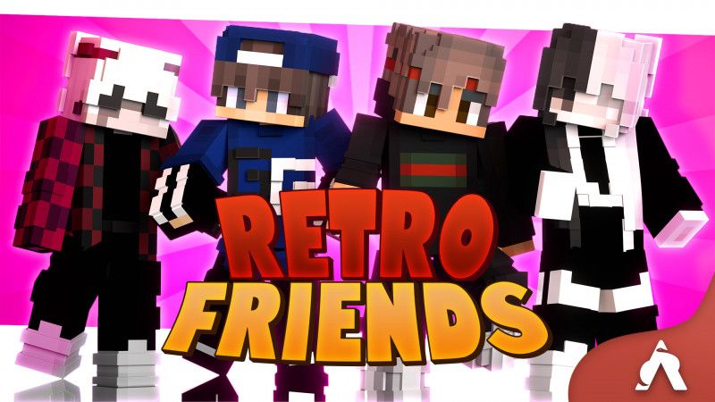Retro Friends on the Minecraft Marketplace by Atheris Games Retro Friends on the Minecraft Marketplace by Atheris Games