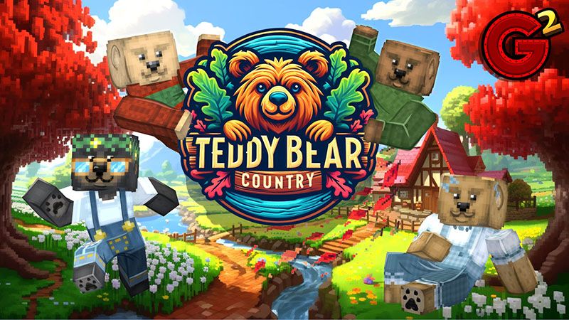 Teddy Bear Country on the Minecraft Marketplace by G2Crafted Teddy Bear Country on the Minecraft Marketplace by G2Crafted