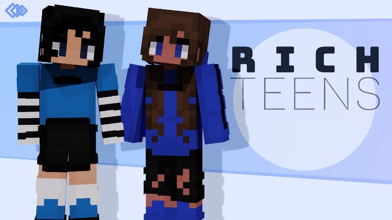 Rich Teens on the Minecraft Marketplace by Tetrascape Rich Teens on the Minecraft Marketplace by Tetrascape