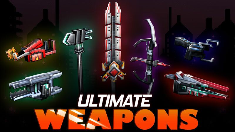 Ultimate Weapons on the Minecraft Marketplace by Tsunami Studios Ultimate Weapons on the Minecraft Marketplace by Tsunami Studios
