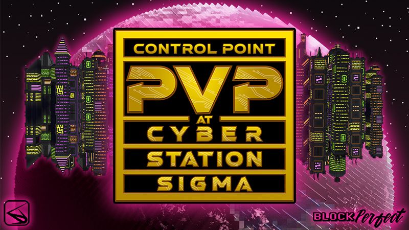 PVP at Cyber Station Sigma on the Minecraft Marketplace by Block Perfect Studios