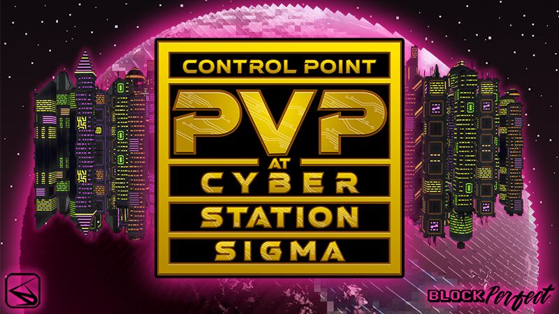 PVP at Cyber Station Sigma on the Minecraft Marketplace by Block Perfect Studios PVP at Cyber Station Sigma on the Minecraft Marketplace by Block Perfect Studios
