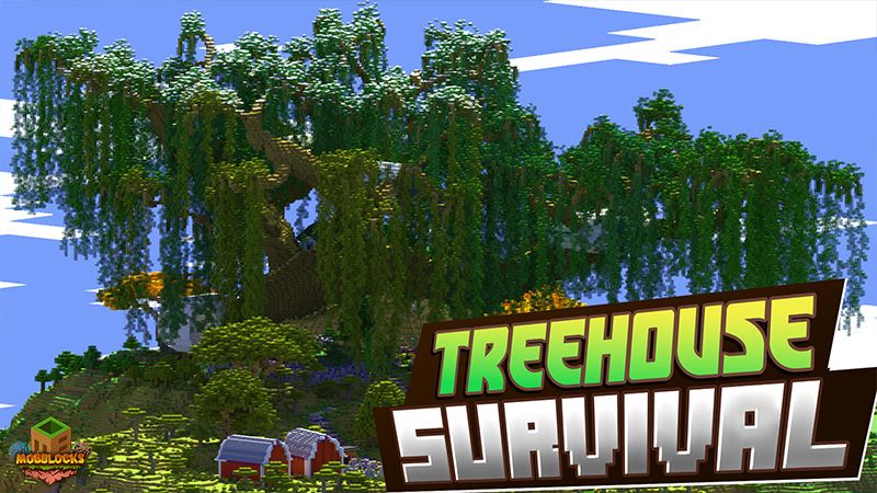 Treehouse Survival on the Minecraft Marketplace by MobBlocks