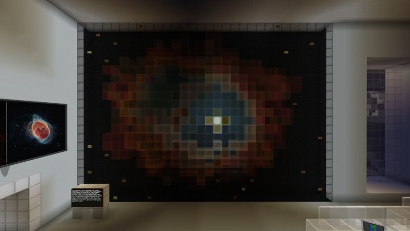 James Web Space Telescope by Minecraft