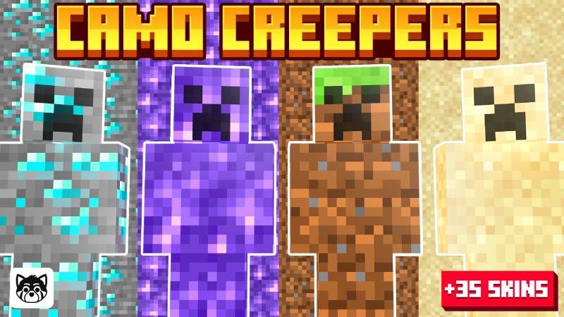 Camo Creepers on the Minecraft Marketplace by Kora Studios