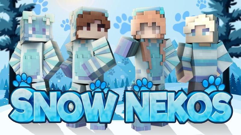 Snow Nekos on the Minecraft Marketplace by Podcrash Snow Nekos on the Minecraft Marketplace by Podcrash