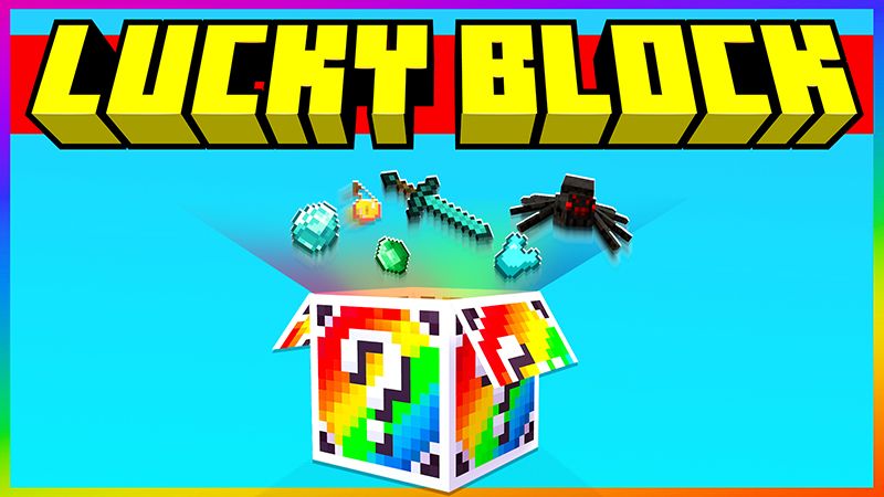 LUCKY BLOCK on the Minecraft Marketplace by Pickaxe Studios LUCKY BLOCK on the Minecraft Marketplace by Pickaxe Studios