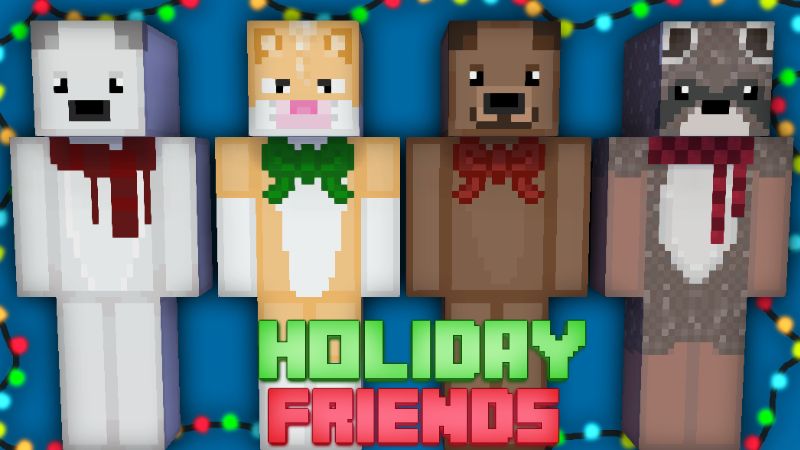 Holiday Friends on the Minecraft Marketplace by Pixelationz Studios