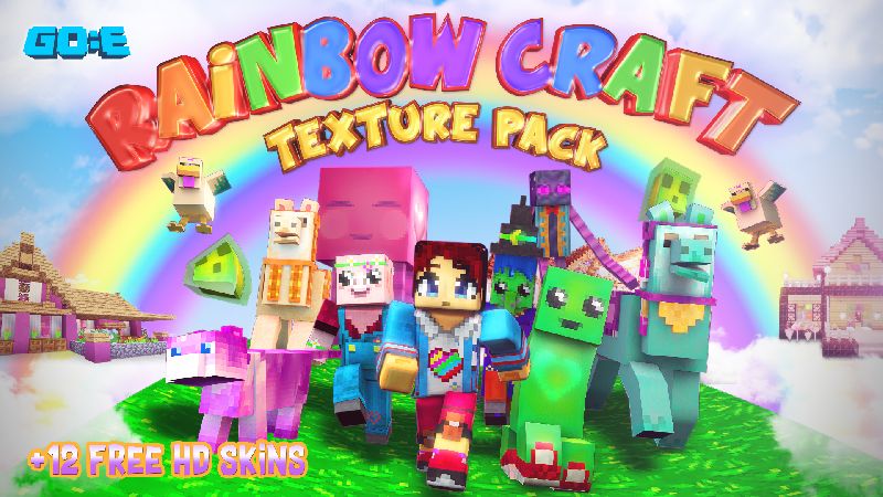 Rainbow Craft on the Minecraft Marketplace by GoE-Craft